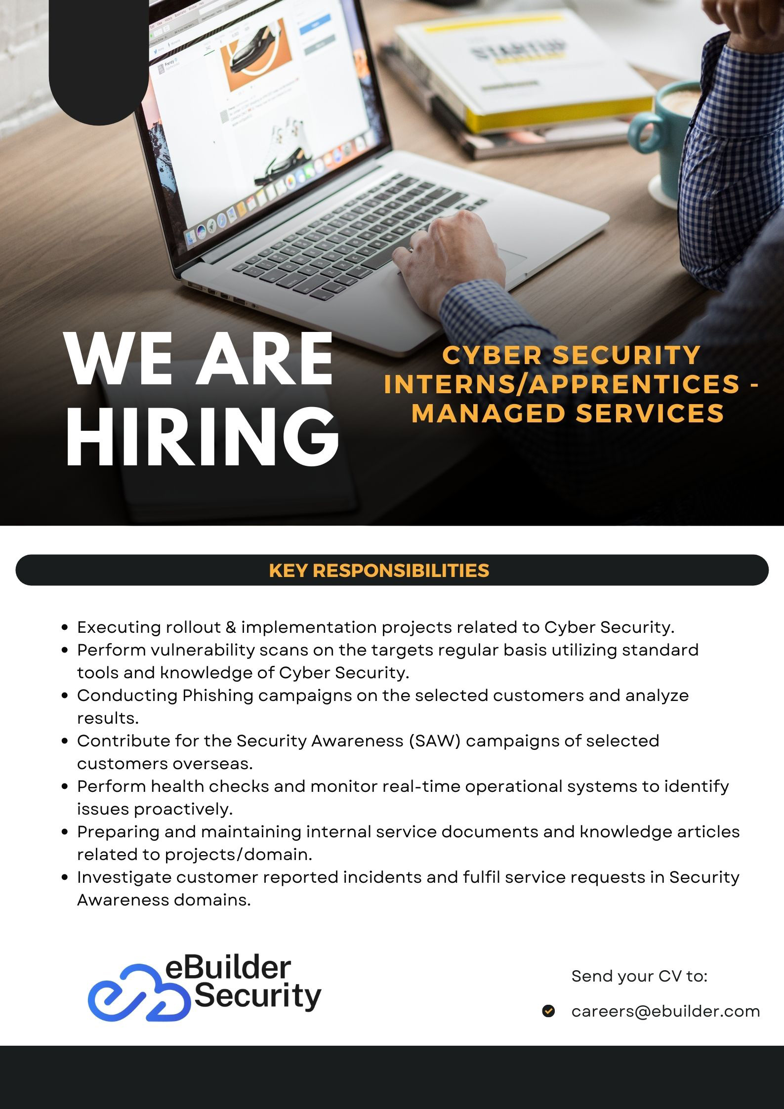 Cyber security Intern/Apprentice - Managed Services